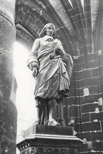 Statue of Blaise Pascal, Paris, France by Unbekannt Unbekannt